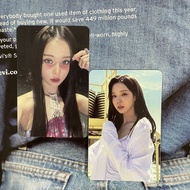 A aespa New Special Card p winter Gold winter winter Korean Entertainment kpop