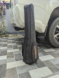 Jenggama - Shimano Tas Pancing 2 Joran Selempang Poliester Hitam 80cm