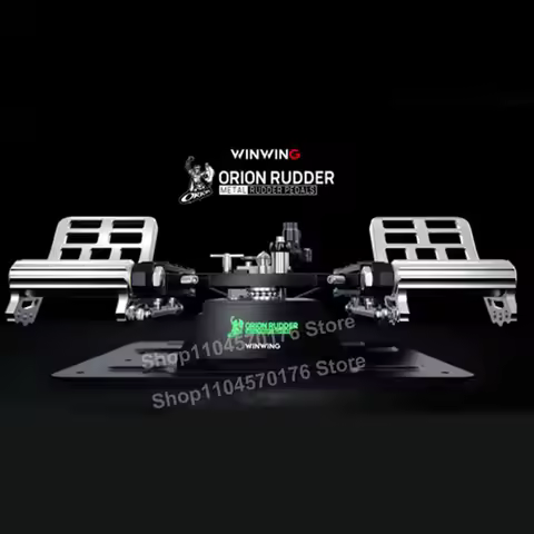 WINWING Orion Flight Simulator All Metal Flight Foot Rudder Supporting DCS X-Plane P3D MSFS2020