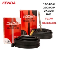 ZTTO KENDA MTB Road Bike Inner Tube FV AV for 700C RB 26er 27.5er 29er Mountain Bicycle 12inch 14inc