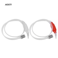 AIOOTI 2pcs Homebrew Transfer Hose, Manual Pump With Filter Liquid Siphon Tube, Portable Plastic Bre