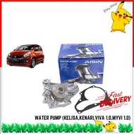 WATER PUMP (KELISA,KENARI,VIVA 1.0,MYVI 1.0) PARTS NUMBER:  WPD-023V PKC