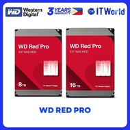 Western Digital WD Red Pro NAS HDD - 7200RPM / SATA / 3.5" / RAID Storage Hard Disk itw
