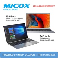 [Super Thin] Micox 13.3-inch14.1-inch Laptop 15.6-inch Laptop /6GB/8GB /Local Seller Warranty