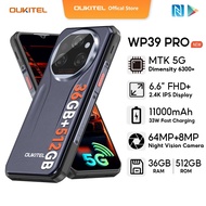 [LOCAL STOCK] OUKITEL WP39 PRO 5G Mobiles 36GB+512GB 6.6inch 2.4K Display 11000mAh 64MP+8MP(Vision C