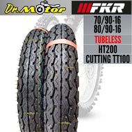 FKR TYRE TAYAR 16 HT200 Tubeless 70/90-16 80/90-16 HT200 (Cutting TT100 )