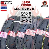 [SIZE 13/14 TUBELESS] Tayar FKR Tyre JA888 110/70-13 130/70-13 110/80-14 140/70-14 VARIO NVX155 NMAX