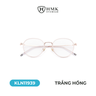 Mắt Kính Tròn Titan HMK Eyewear Dễ Thương Cắt Cận Cao Thời Trang Nam Nữ - KLN11939