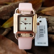 Jam Tangan Wanita Tory Burch TBW7200 Strap Leather Pink