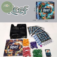 Reef Board game (ภาษาอังกฤษ) - บอร์ดเกม แนววางแผน เกมวางแผน กล่องใหญ่ PP702