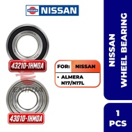 【READY STOCK】NISSAN Front & Rear Wheel Bearing For Nissan Almera N17 N17L (40210/43210-1HM0A)