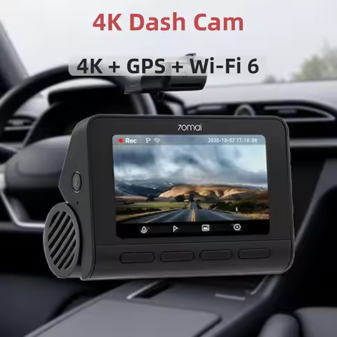 70mai 4K Dash Cam A800SE Upgraded Version of 70mai A800S Voice Control Supercapatior GPS ADAS Car DV