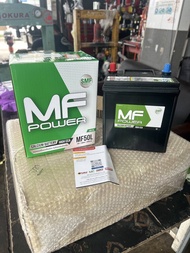 แบตเตอรี่รถยนต์ MF POWER รุ่น MF50L (44B19L)*สามารถทดแทนแบตเตอรี่ ขนาด 40 Ah ทุกรุ่น *แบตเตอรี่ MF50
