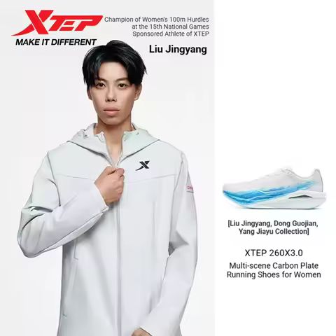 Xtep 260X 3.0 Men's Carbon Running Shoes Racing Elasticity Training Outdoor Carbon Durability Sneake