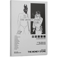 Beenp Death Grips The Money Store 1 Canvas Poster Bedroom Decor Sports Landscape Office Room Decor G