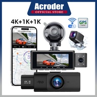 Acroder Dash Cam Car WiFi 170 Wide Angle WDR G-Sensor Loop Recording 24H Parking Monitor