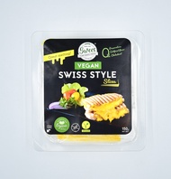 Swees Swiss Style Slice  150g ชีสวีแกน (Plant Based / Vegan) Cheese - Made from certified organic so