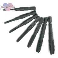 PICESTADIO Screw Thread Bit, Drill Bit Tool HSS Hex Shank Tap Drill Bit, Portable M3 M5 M6 M8 M10 M1