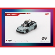 Mini GT - 780 Porsche 911 Dakar Shade - Green Metallic