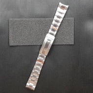 DIY Modified Watch Strap Green Water Ghost Strap 20mm 316 Stainless Steel Beads Solid Steel Strap