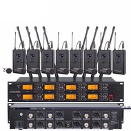 UR-8000-L 650-690MHz professional wireless microphone UHF 8 channel 8 wireless lapel mic 8 wireless 