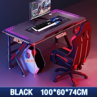 140CM Computer Table meja belajar Carbon Fiber Gaming Table Esports Table murah meja Live Streaming 