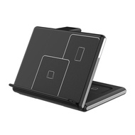 แท่นชาร์จไร้สายพับได้สำหรับ Samsung Galaxy S25Ultra - S20 Series 3-In-1สถานีชาร์จไร้สายสำหรับ Samsun