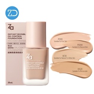 ZA Instant Invisible Oil Control Foundation 25ml