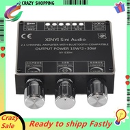 XY-E30H 2.1 Channel Bluetooth 5.1 Audio Power Amplifier Board Module High and Low 15Wx2+30W Subwoofe