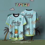 【Free custom】2025 Family Day NEW Design Malaysia Family Day jersey custom name baju t shirt lelaki h