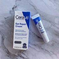 CeraVe Eye Repair Cream - Eye Cream Relieve for Dark Circles & Puffiness, Fragrance Free  14ml