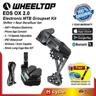 WHEELTOP EDS OX Electronic Groupset 11 12 13 Speed Moutain Bike Universal Sram Shimano Gear Upgrade 