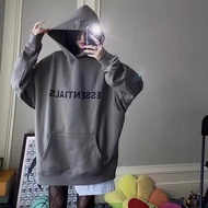 Autumn Winter FOG Double Line essentials Hooded Sweatshirt Men Women Couples Letters Loose Fleece Li
