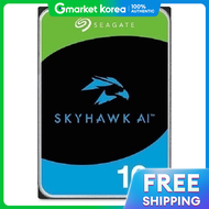 SEAGATE SKYHAWK AI ฮาร์ดดิสก์ 10TB รุ่น ST10000VE001 ขนาด 3.5 นิ้ว SATA3 ความเร็ว 7200rpm แคช 256MB
