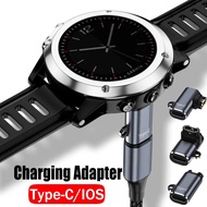 Smart Watch Charging Converter for Garmin Fenix 6/6S/6X Foreunner945/935/245/245M Type C IOS Charger Adapter for Garmin Series