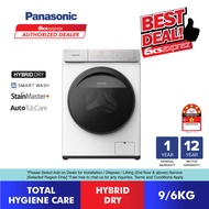 Panasonic 9kg/6kg Washer Dryer Combo NA-S96FC1WMY - Gentle Dry & Hygienic Front Load Washing Machine