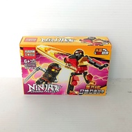 Mainan Balok Susun Robot Ninja 1 Set 8 in 1 Hjlepin hj 194