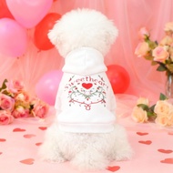 Pet Clothes Clothing Clothing Clothing Dog Cat Cat Clothing Autumn Winter Valentine's Day Sweetheart