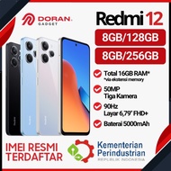 Xiaomi Redmi 12 8GB/128GB | 8GB/256GB MediaTek Helio G88 Garansi Resmi