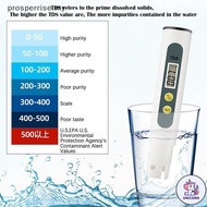 CU [prosperrise] 0.01 Tds Ec PH Meter for Water Quality Digital PH Tester Pen with 0-14 PH Range [MY