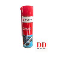ซิลิโคนสเปรย์ Wurth SILICONE SPRAY สเปรย์ซิลิโคน 500 ml ดูแล หล่อหลื่นและช่วยป้องกัน ไฟฟ้าสถิตย์ ใช้
