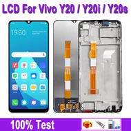 6.51" Original LCD For Vivo Y20 V2029 Y20i V2027 V2032 LCD Display Touch Screen Y20s Digiziter Assem