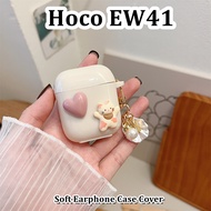 READY STOCK! For Hoco EW41 Case Cute Cream Style Series Soft Silicone Earphone Case Casing Cover