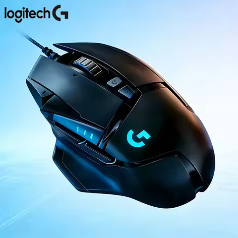 Logitech G502 HERO wired gaming mouse, black mouse, 11 programmable mice, Logitech G402 mouse, wired