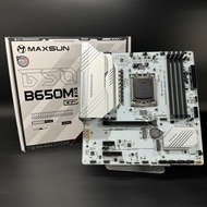 B650 @ MAXSUN Terminator B650M WIFI ICE 💢 AMD AM5 B4650 底板 主板 主機板 MATX 支援RYZEN 3 5 7 9 CPU DDR5