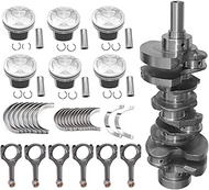 G6DH 3.3 Engine Rebuild Kit Fits for Hyundai Azera/Santa Fe, Kia Cadenza/Sedona/Sorento 3.3 3.5 V6 D