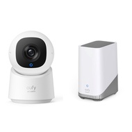 Anker Eufy Indoor Cam C220 (屋内カメラ)+HomeBase S380 【ネットワークカメラ/ベビーモニター/ペット見守り/防犯カメラ / 2K画質 / ズーム対応 / 36