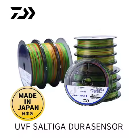 DAIWA PE Fishing Line SALTIGA X8 Strands Braided Fishing Lines 200M/300M Made in Japan Multifilament