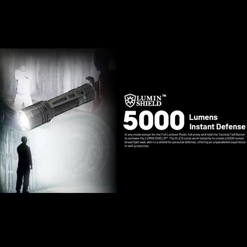 NITECORE Rechargeable Flashlight EDC35 5000Lumens