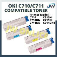 Compatible OKI Okidata C 711 710 C710 C710N C710DN C711 C711N C711ND C711DNT Color Laser Toner